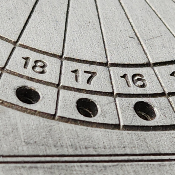 AITKEN Pewter - Desk Calendar - Picture 3 of 4